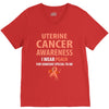 i wear peach for some special to me V-Neck Tee