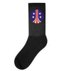 uscm start and stripes Socks