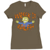 ralph wrecking it Ladies Fitted T-Shirt