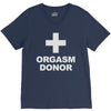 orgasm donor V-Neck Tee