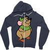 gus gus Zipper Hoodie