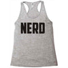 nerd (3) Racerback Tank