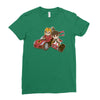 super ryu kart Ladies Fitted T-Shirt
