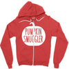 pumpkin smuggler funny Zipper Hoodie