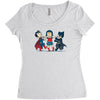 super childish Women's Triblend Scoop T-shirt