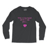 this is my heart when i see you Long Sleeve Shirts