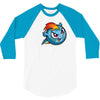 rainbow soccer 3/4 Sleeve Shirt