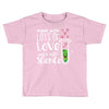 Made With Lots Of Love And a Little Science Toddler T-shirt