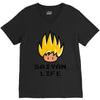 saiyan life V-Neck Tee