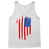 sa distress flag cool american Tank Top