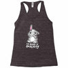 bunny anxiety Racerback Tank