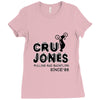 pulling rad back flips since '86 Ladies Fitted T-Shirt