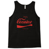 enjoy cocaine funny gray Tank Top
