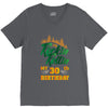 Rockin Rollin 30th Year Birthday V-Neck Tee