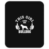 This Girl Loves Her Bulldog Mousepad