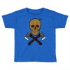 skull wood Toddler T-shirt
