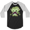 zombie monster 3/4 Sleeve Shirt