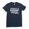 swole train Ladies Fitted T-Shirt