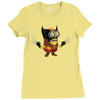 minion wolverine Ladies Fitted T-Shirt