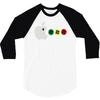 apple mac man 3/4 Sleeve Shirt