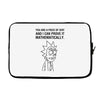 mathematically Laptop sleeve