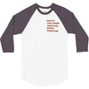 couple biker 3/4 Sleeve Shirt