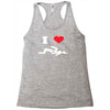 i love sushi Racerback Tank