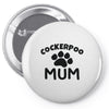 cockerpoo mum Pin-back button