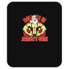 santa's gym Mousepad