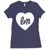 little mix logo heart Ladies Fitted T-Shirt