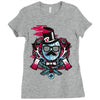 mr topstache vs jthree Ladies Fitted T-Shirt