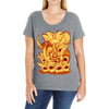 attack Ladies Curvy T-Shirt