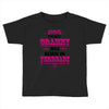 The Best Grammy Was Born In February Toddler T-shirt