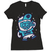 pizza yetee! Ladies Fitted T-Shirt