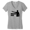 walking dead Women's V-Neck T-Shirt