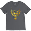 Phoenix Tribal Bird V-Neck Tee