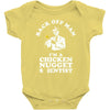 chicken nugget scientist Baby Bodysuit