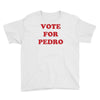 vote for pedro film retro napoleon classic sticker transfer iron on Youth Tee