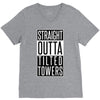fortnite tilted towers V-Neck Tee