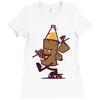 cool characters Ladies Fitted T-Shirt