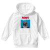 Jaws Parody Paws Youth Hoodie