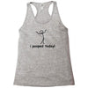I Pooped Today Racerback Tank