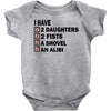 i have 2 daughter Baby Bodysuit