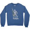 zeus gott griechenland olymp herrscherblitz jupiter mythologie Crewneck Sweatshirt