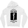 Having Kids Doesn't Make You a Father Raising Them Does Zipper Hoodie