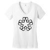 star Women's V-Neck T-Shirt
