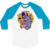 loup de cartoon 3/4 Sleeve Shirt