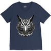 owl ornate V-Neck Tee