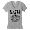 I Love You Uncle Women's V-Neck T-Shirt