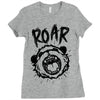 angry panda Ladies Fitted T-Shirt